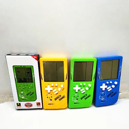 Retro Childhood Tetris Handheld Game Player Yellow - Vero.com 
