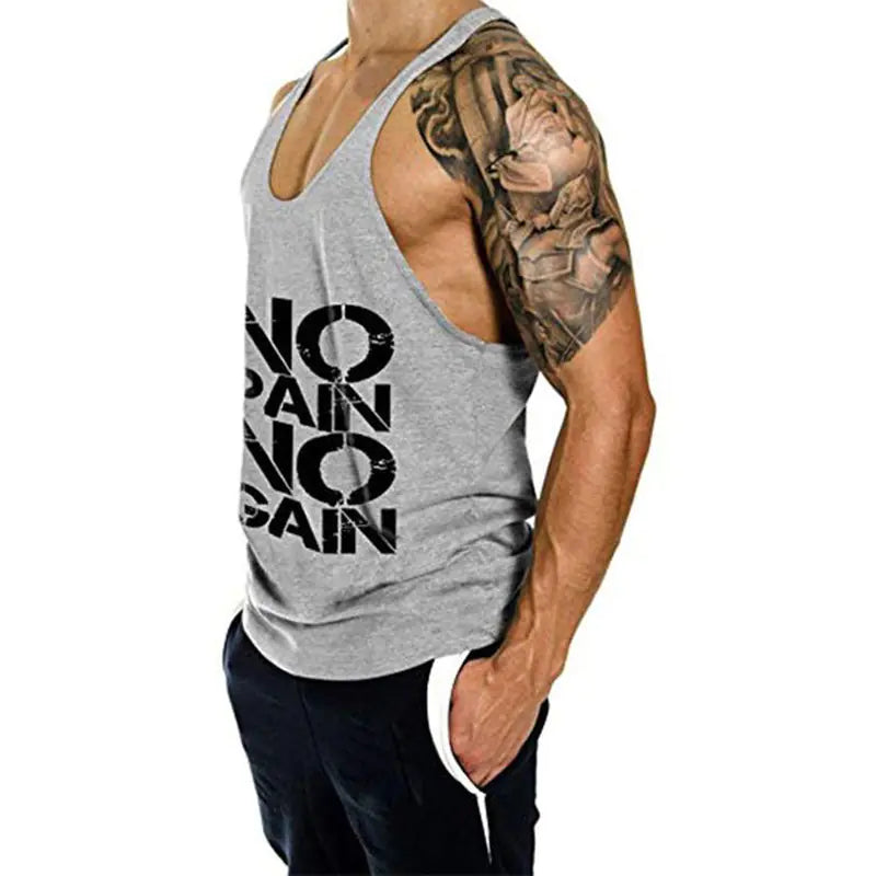 Men's Casual Cotton Vest for Gym and Exercise - Vero.com 