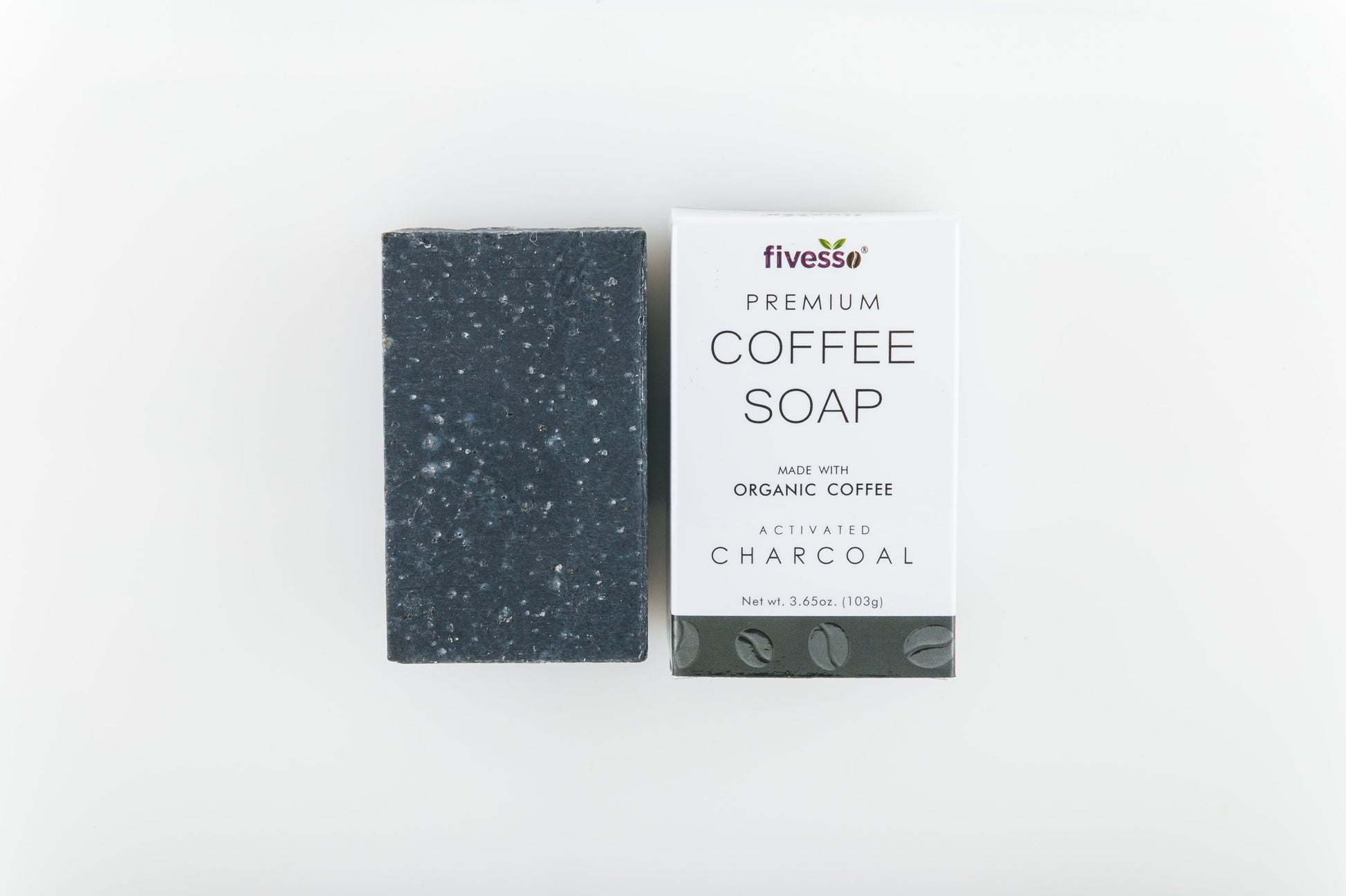Activated Charcoal - Premium Coffee Soap Bar - Vero.com 