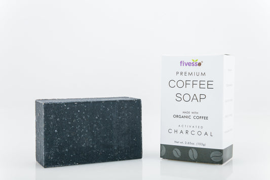 Activated Charcoal - Premium Coffee Soap Bar - Vero.com 