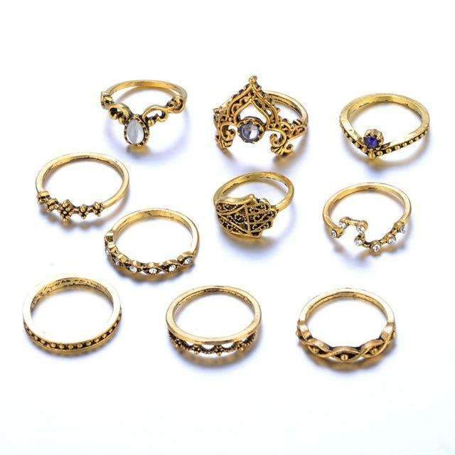 Vintage Stackable Ring Set - Vero.com 