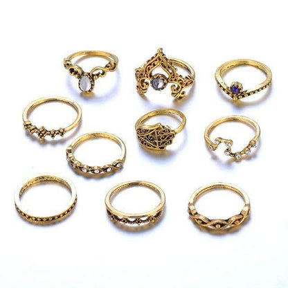 Vintage Stackable Ring Set - Vero.com 