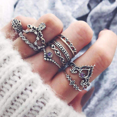 Vintage Stackable Ring Set - Vero.com 