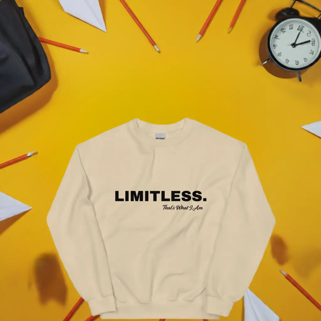 LIMITLESS Unisex Sweatshirt - Vero.com 
