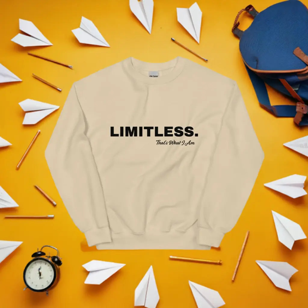 LIMITLESS Unisex Sweatshirt - Vero.com 