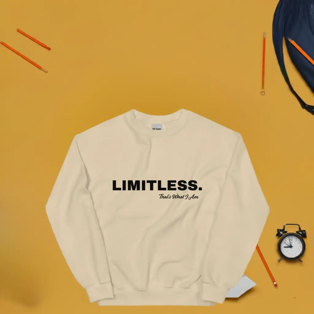 LIMITLESS Unisex Sweatshirt - Vero.com 