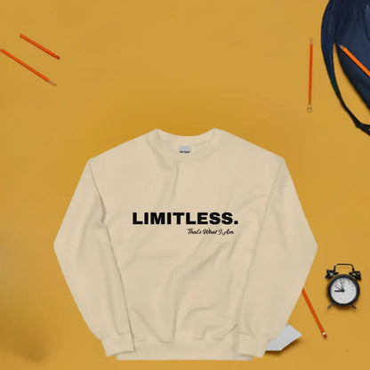 LIMITLESS Unisex Sweatshirt - Vero.com 