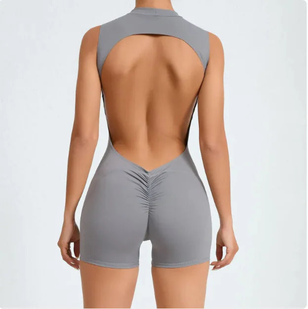 Backless Yoga Jumpsuit - Vero.com 
