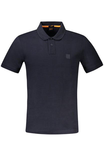 HUGO BOSS POLO SHORT SLEEVE MEN BLUE - Vero.com 
