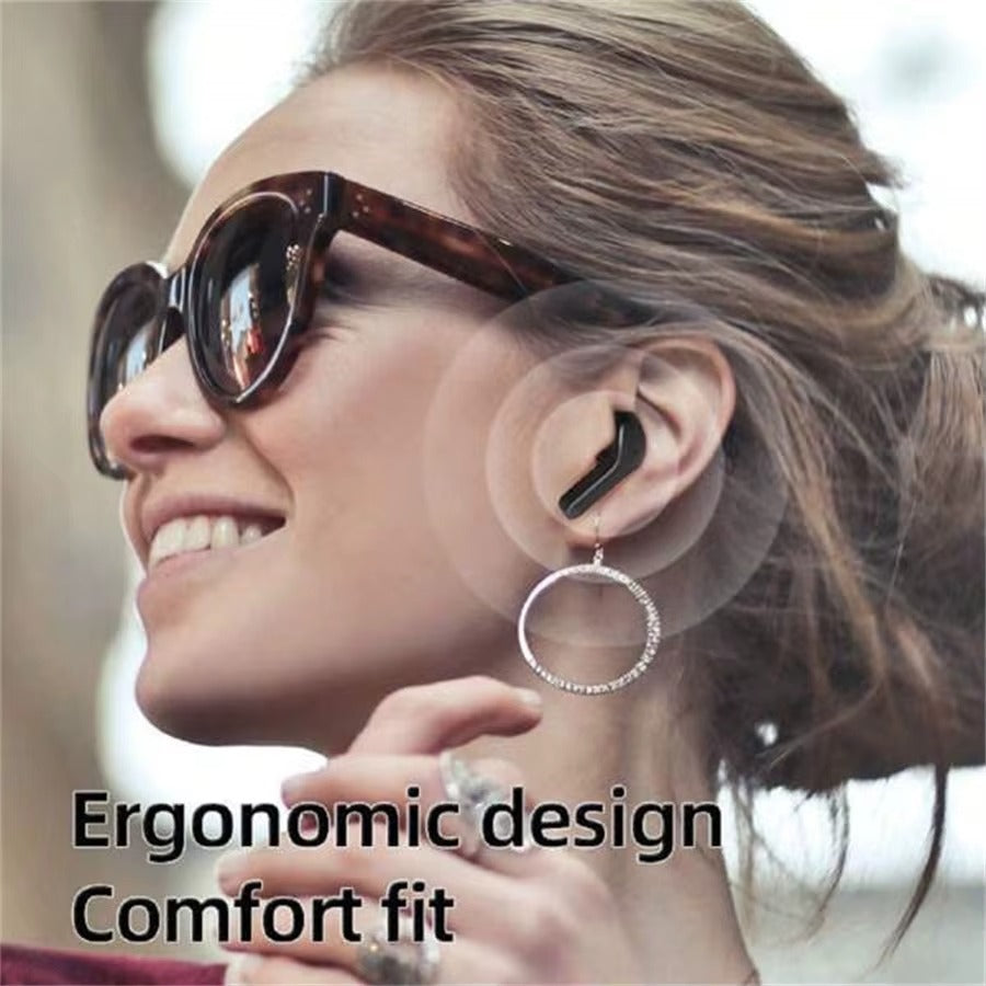 Air31 Wireless Bluetooth Earphone Sport Headphone LED Power Digital Display Headset Stereo Transparent Design Hifi Sound Earbuds