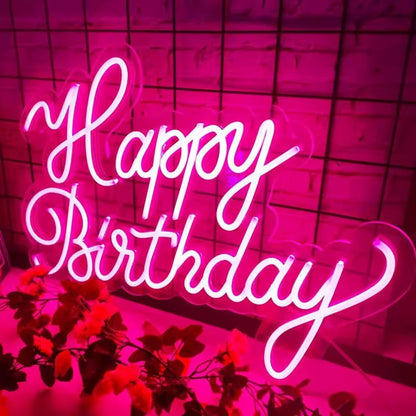 Rebow Dropshipping Free Design Custom Led Neon Light Neon Sign Custom Led Neon Light Logo Sign for Bedroom Birthday Party Home