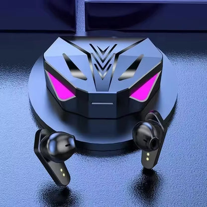 Gaming X15 TWS In-Ear Wireless Stereo Earbuds Low Latency Headphones LED Waterproof Features Perfect Smart Watches Accessory