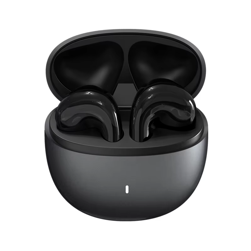 Bluetooth 5.4 Metallic Luster Wireless Earbuds with 13mm Speaker HIFI Stereo Sound Total 24H Playtime Sport Waterproof Earphone
