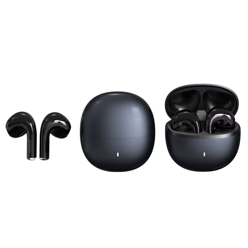 Bluetooth 5.4 Metallic Luster Wireless Earbuds with 13mm Speaker HIFI Stereo Sound Total 24H Playtime Sport Waterproof Earphone