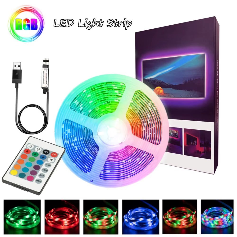 5050 Rgb Led Strip Lights Waterproof Flexible Led Strip Lamp for Automobile