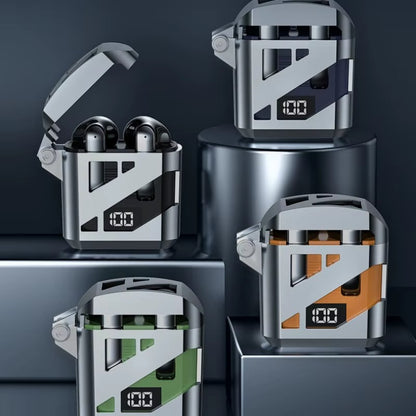 Customize logo TG02 Wireless Stereo Sound Music In-ear Earphones Sports Wireless Bt5.3 Earphones With Digital Display