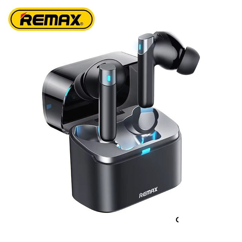 Remax Active Noise Cancelling Wireless Earbuds in Ear Bluetooth 5.4 Headphones Stereo Bass Ear Buds Waterproof USB-C Earphones