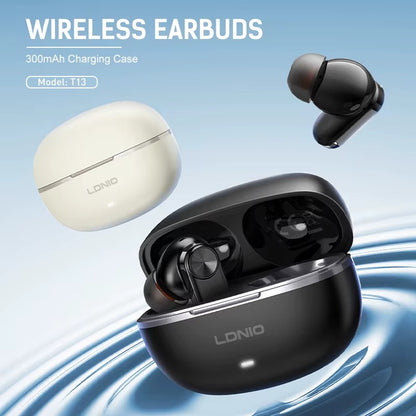 LDNIO T13 Wireless Earphones Sport Earphone Waterproof Wireless TWS Audifonos Gaming Earphones Bt 5.4 Earbuds Wholesale Price
