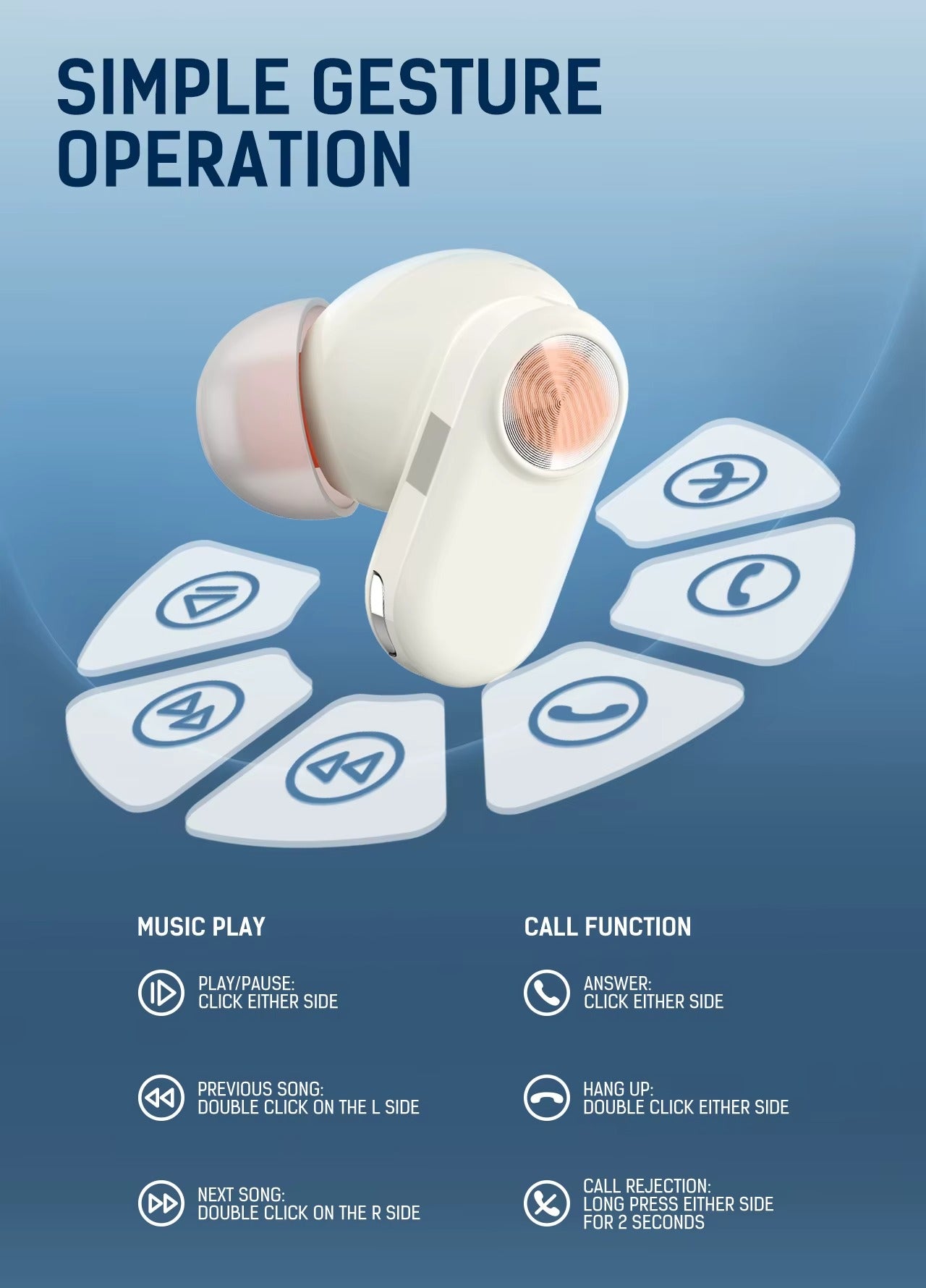 LDNIO T13 Wireless Earphones Sport Earphone Waterproof Wireless TWS Audifonos Gaming Earphones Bt 5.4 Earbuds Wholesale Price