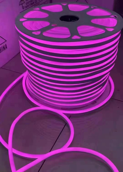 12V 24V 110V 220V 8*16mm 100M Roll PVC Body Neon Strips IP65 IP67 Landscape LED Neon Lights for LED Illuminated Sign