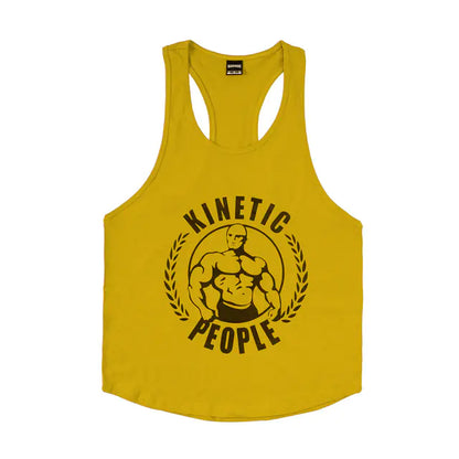 Men's Cotton Vest for Gym Sports Training and Leisure - Vero.com 