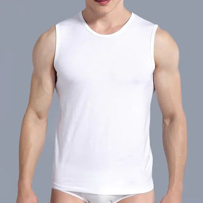 Men's Breathable Cotton Vest for Gym Sports Training - Vero.com 