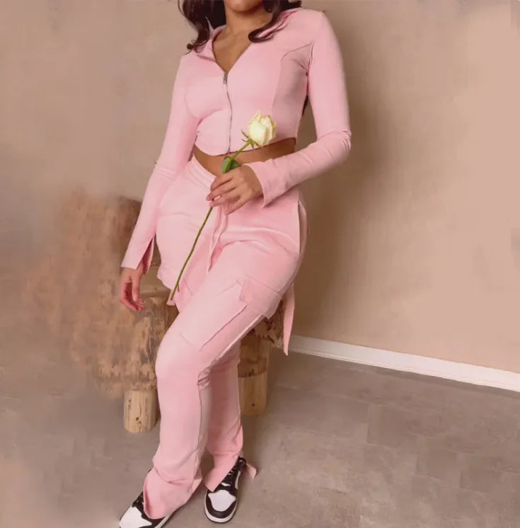 High-Waist Utility Cargo Pants - Vero.com 