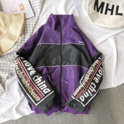 Jacket Men Windbreaker Autumn Hip Hop Couple Thin Jacket Windbreaker Patchwork Multi Pockets Casual Track Coat Streetwear - Vero.com 