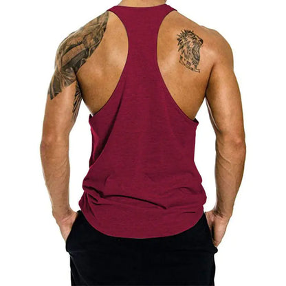 Men's Casual Cotton Vest for Gym and Exercise - Vero.com 