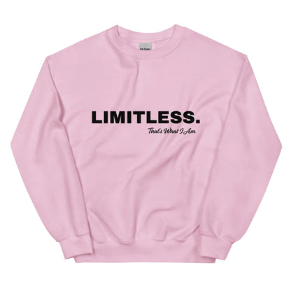 LIMITLESS Unisex Sweatshirt - Vero.com 
