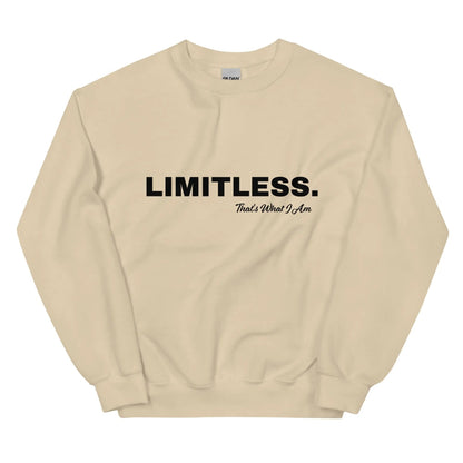 LIMITLESS Unisex Sweatshirt - Vero.com 
