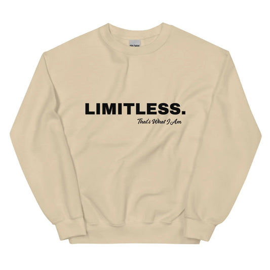 LIMITLESS Unisex Sweatshirt - Vero.com 
