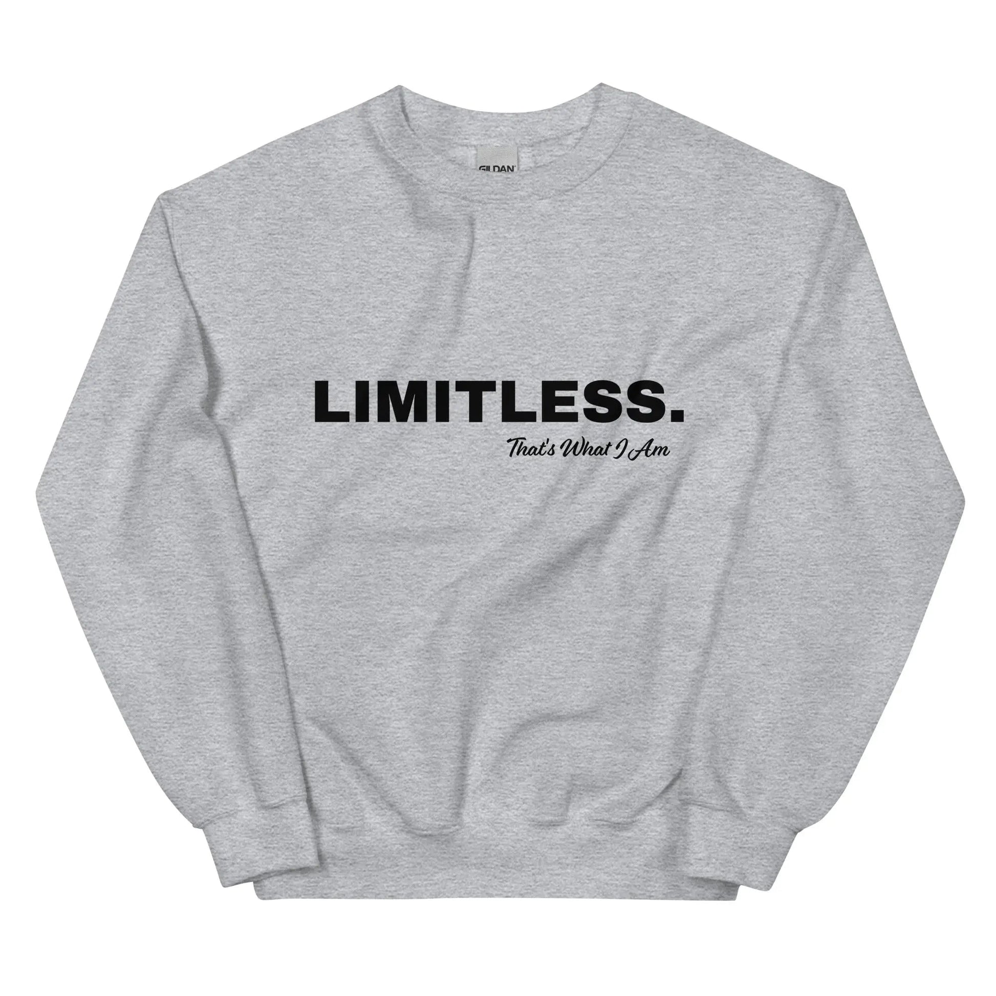 LIMITLESS Unisex Sweatshirt - Vero.com 