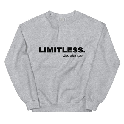 LIMITLESS Unisex Sweatshirt - Vero.com 