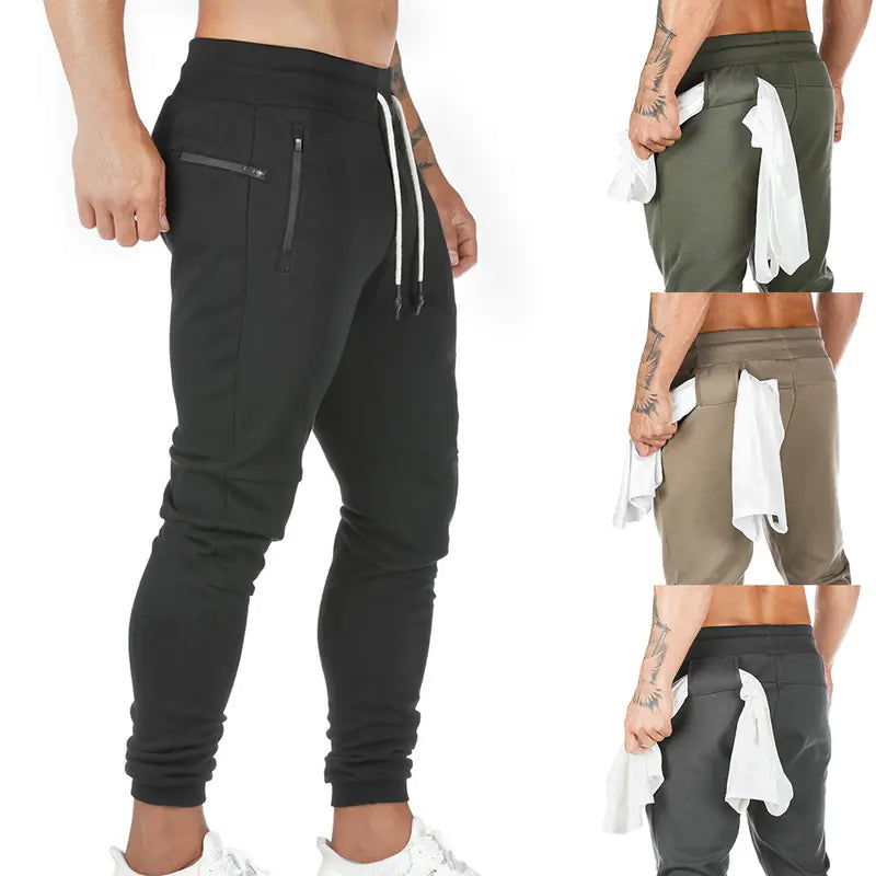 Men's Cotton Sports Pants for Gym and Running - Vero.com 